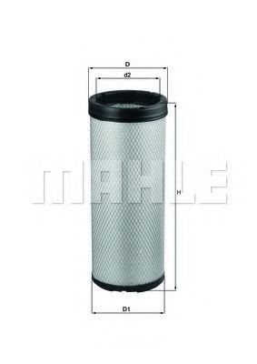 Повітряний фільтр LXS224 Mahle Original